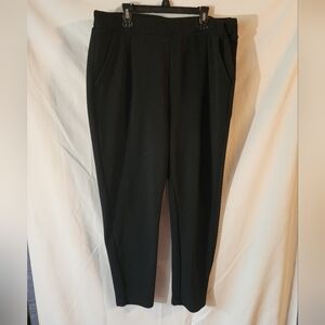 Black Tapered Trousers